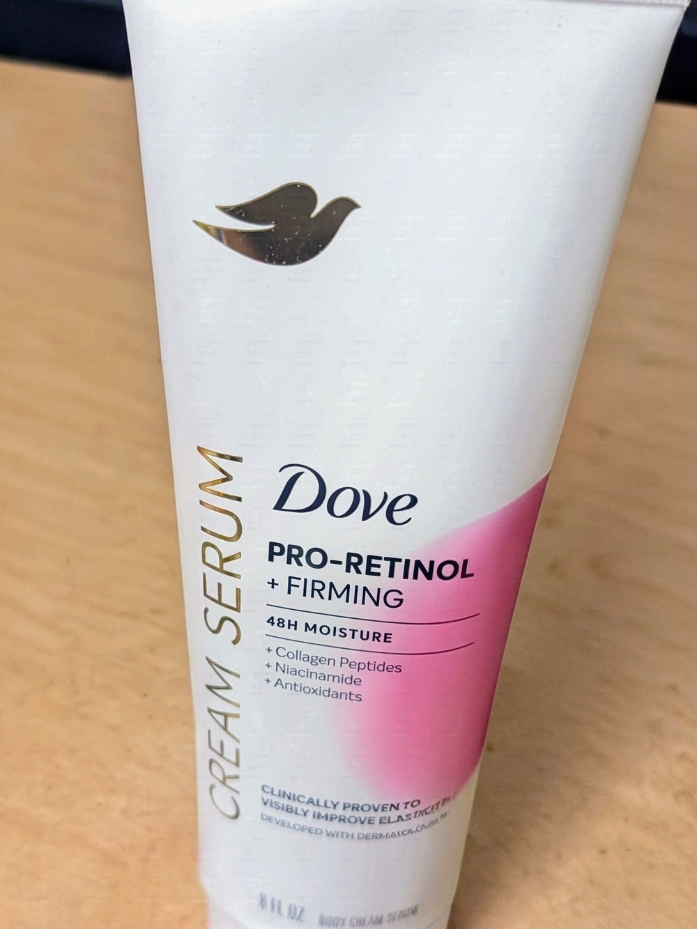 Dove Pro-Retinol + Firming Cream Serum — Pink